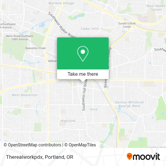 Therealworkpdx map