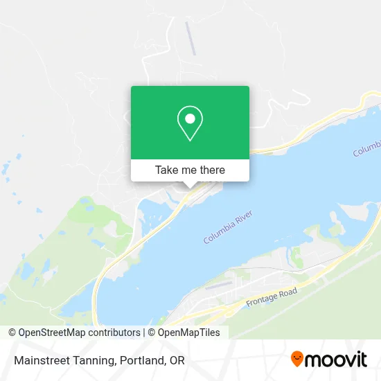 Mainstreet Tanning map