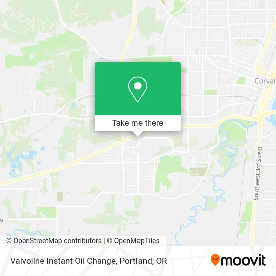 Valvoline Instant Oil Change map