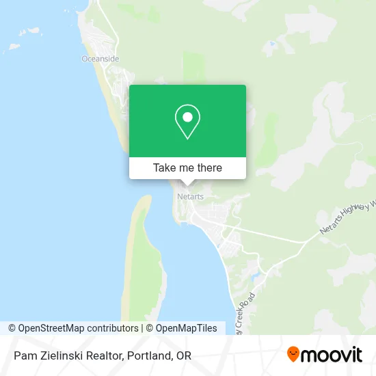 Pam Zielinski Realtor map