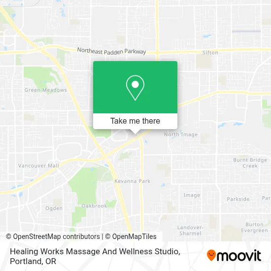 Healing Works Massage And Wellness Studio map