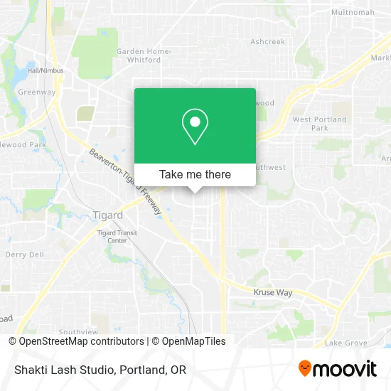 Shakti Lash Studio map