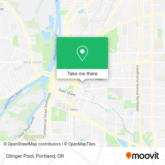 Olinger Pool map