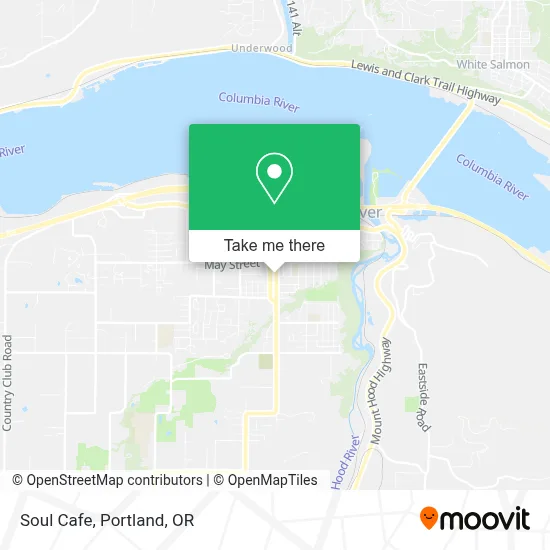 Soul Cafe map