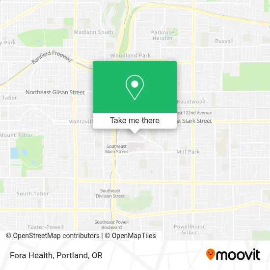 Fora Health map