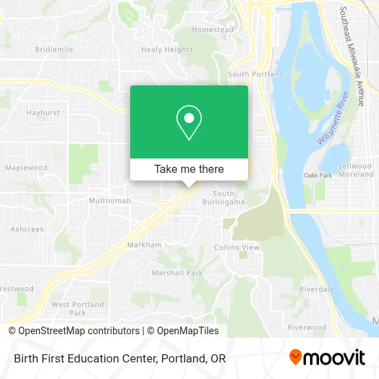 Birth First Education Center map