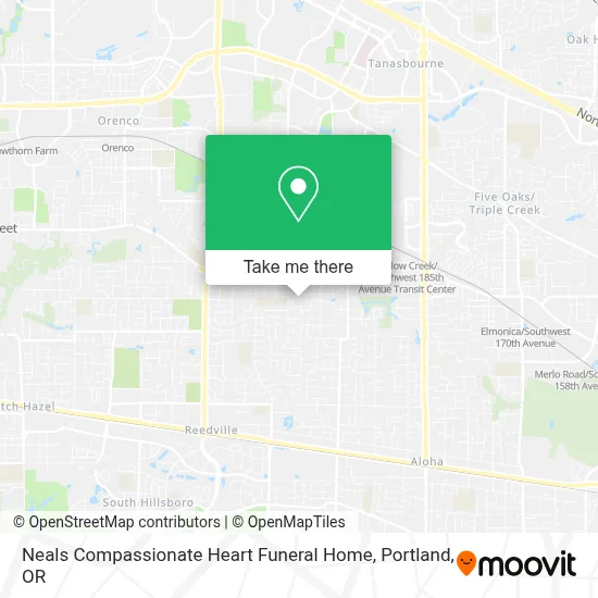 Neals Compassionate Heart Funeral Home map