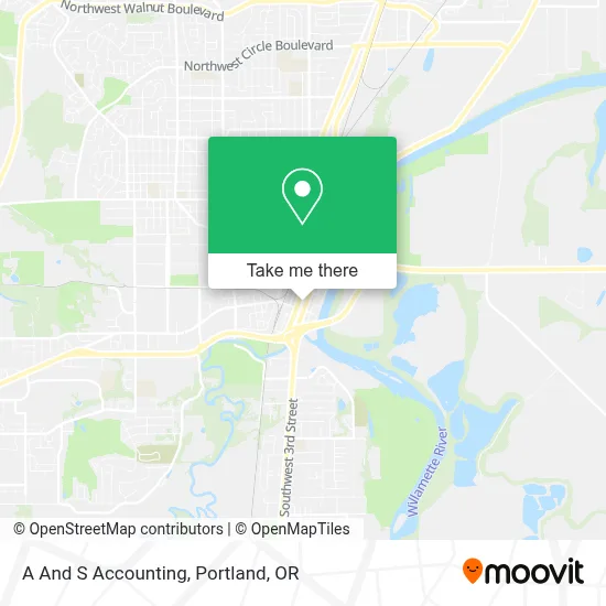 A And S Accounting map