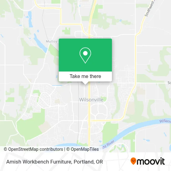Amish Workbench Furniture map