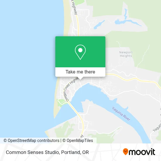 Common Senses Studio map