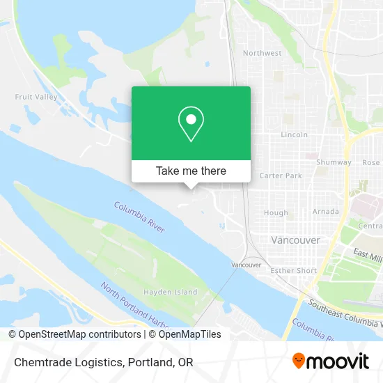 Chemtrade Logistics map
