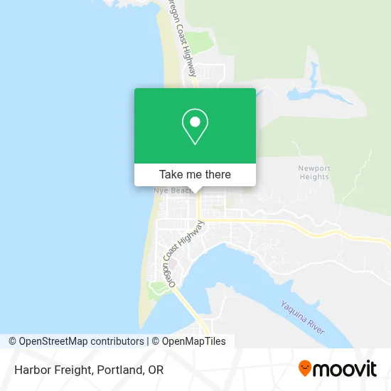Harbor Freight map