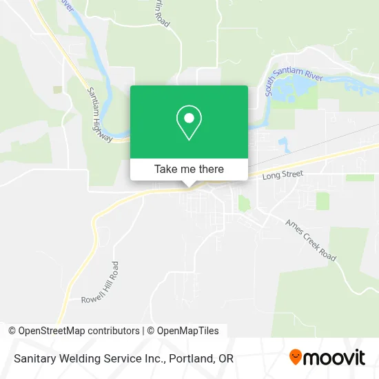 Sanitary Welding Service Inc. map