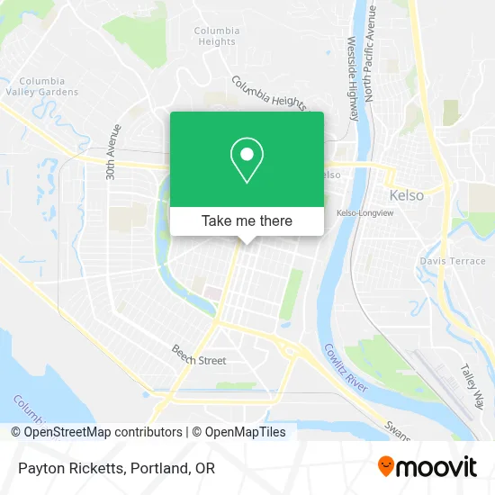 Payton Ricketts map