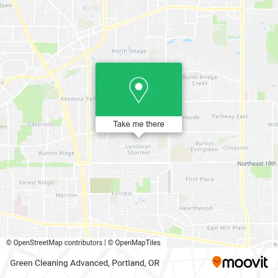 Green Cleaning Advanced map