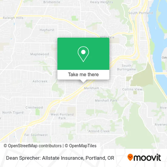 Dean Sprecher: Allstate Insurance map