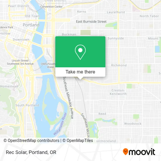 Rec Solar map