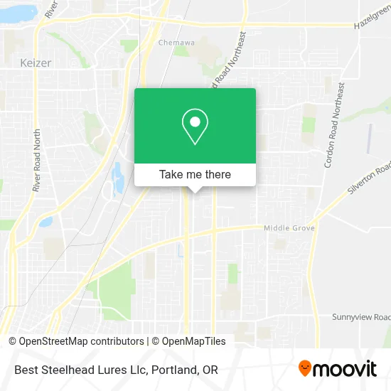 Best Steelhead Lures Llc map
