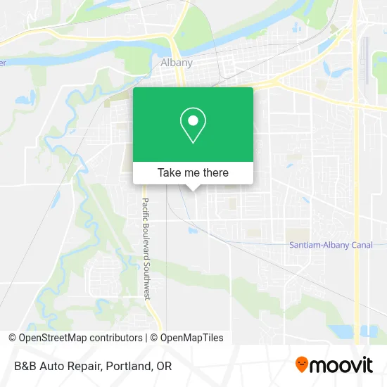 B&B Auto Repair map