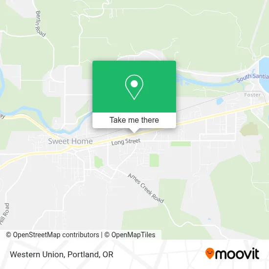Western Union map