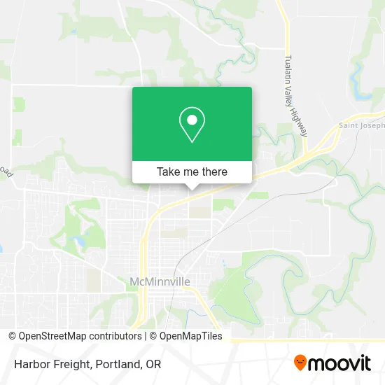 Harbor Freight map
