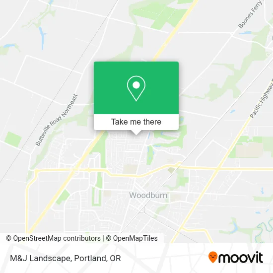 M&J Landscape map