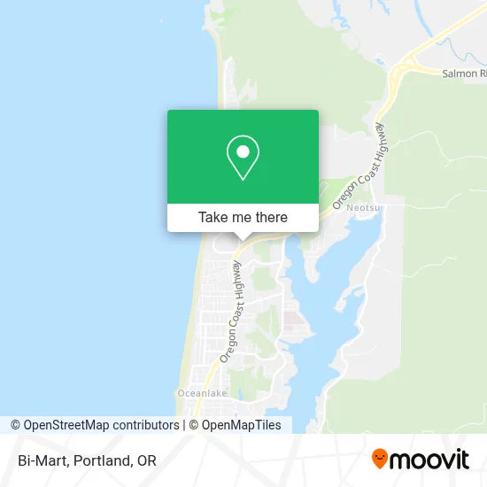 Bi-Mart map