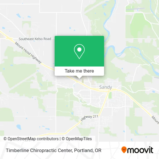 Timberline Chiropractic Center map