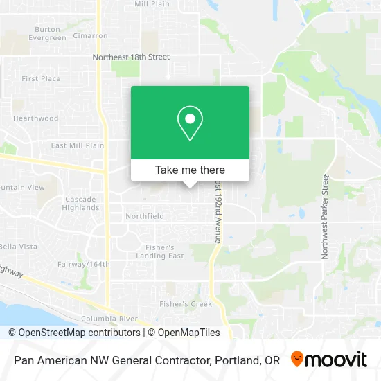 Pan American NW General Contractor map