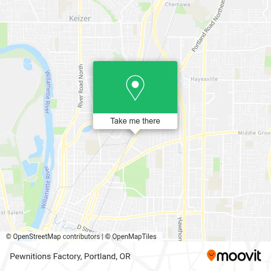 Pewnitions Factory map