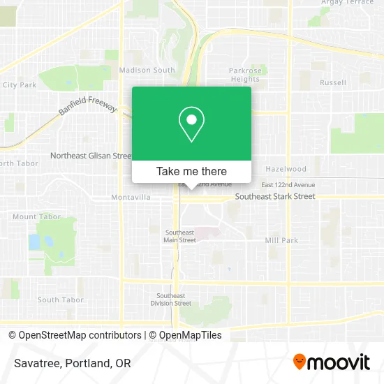 Savatree map