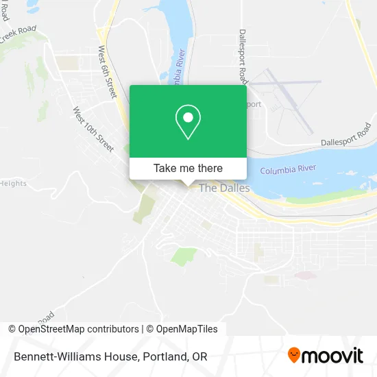 Bennett-Williams House map