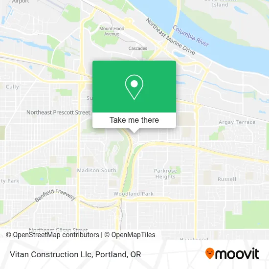 Vitan Construction Llc map