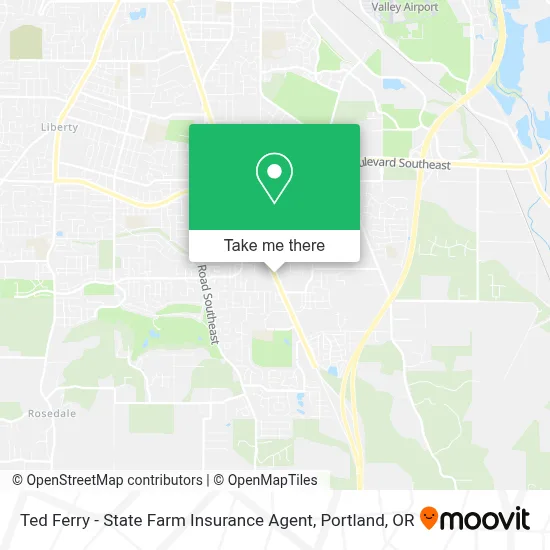 Ted Ferry - State Farm Insurance Agent map