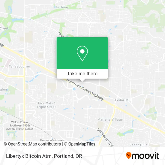 Libertyx Bitcoin Atm map