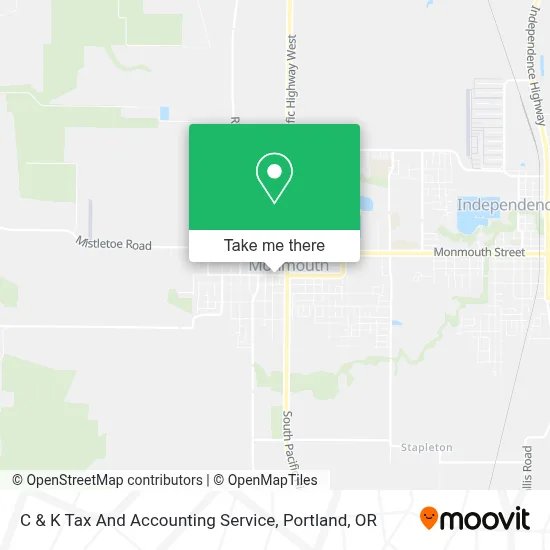 C & K Tax And Accounting Service map