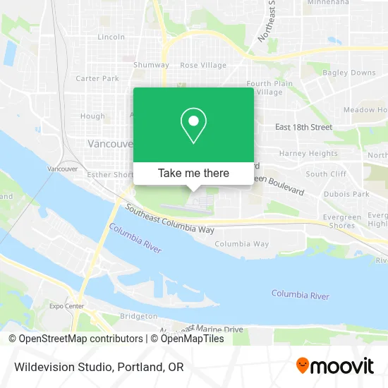 Wildevision Studio map