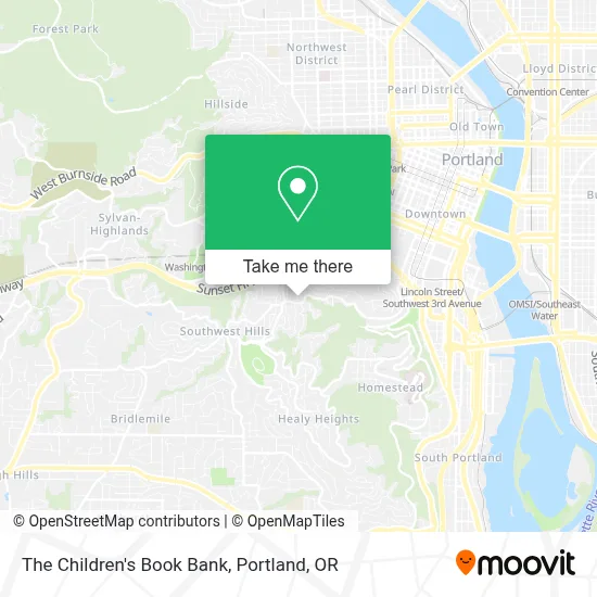 The Children's Book Bank map