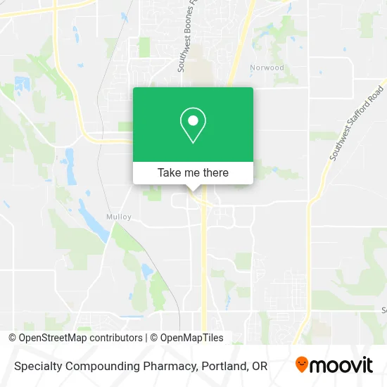 Specialty Compounding Pharmacy map