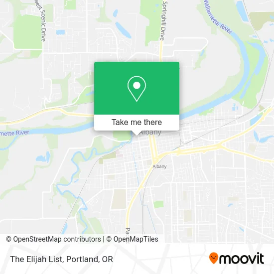 The Elijah List map