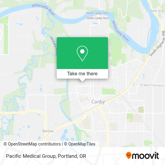 Pacific Medical Group map