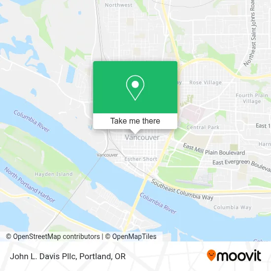 John L. Davis Pllc map
