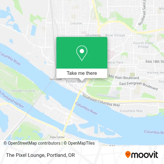 The Pixel Lounge map