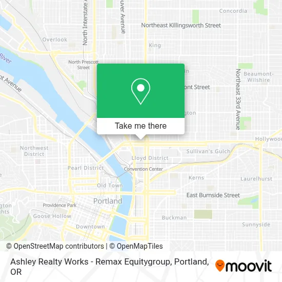 Ashley Realty Works - Remax Equitygroup map