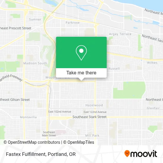 Fastex Fulfillment map