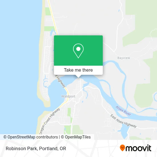 Robinson Park map