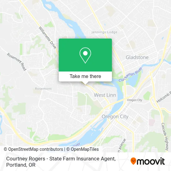 Courtney Rogers - State Farm Insurance Agent map