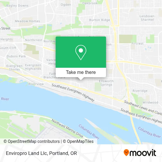 Enviropro Land Llc map
