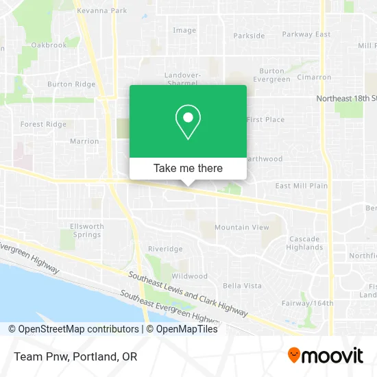 Team Pnw map