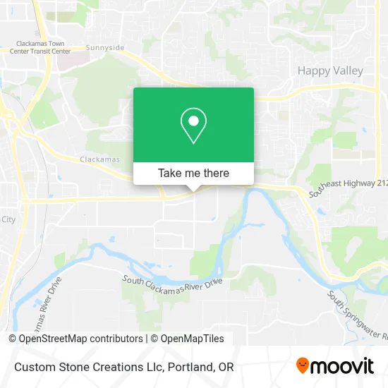 Custom Stone Creations Llc map